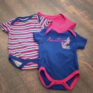 Bundle of 3 Nautica onsies